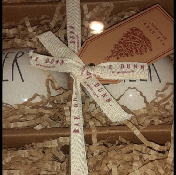 Rae Dunn White Holiday Ornaments - Picture 4 of 5